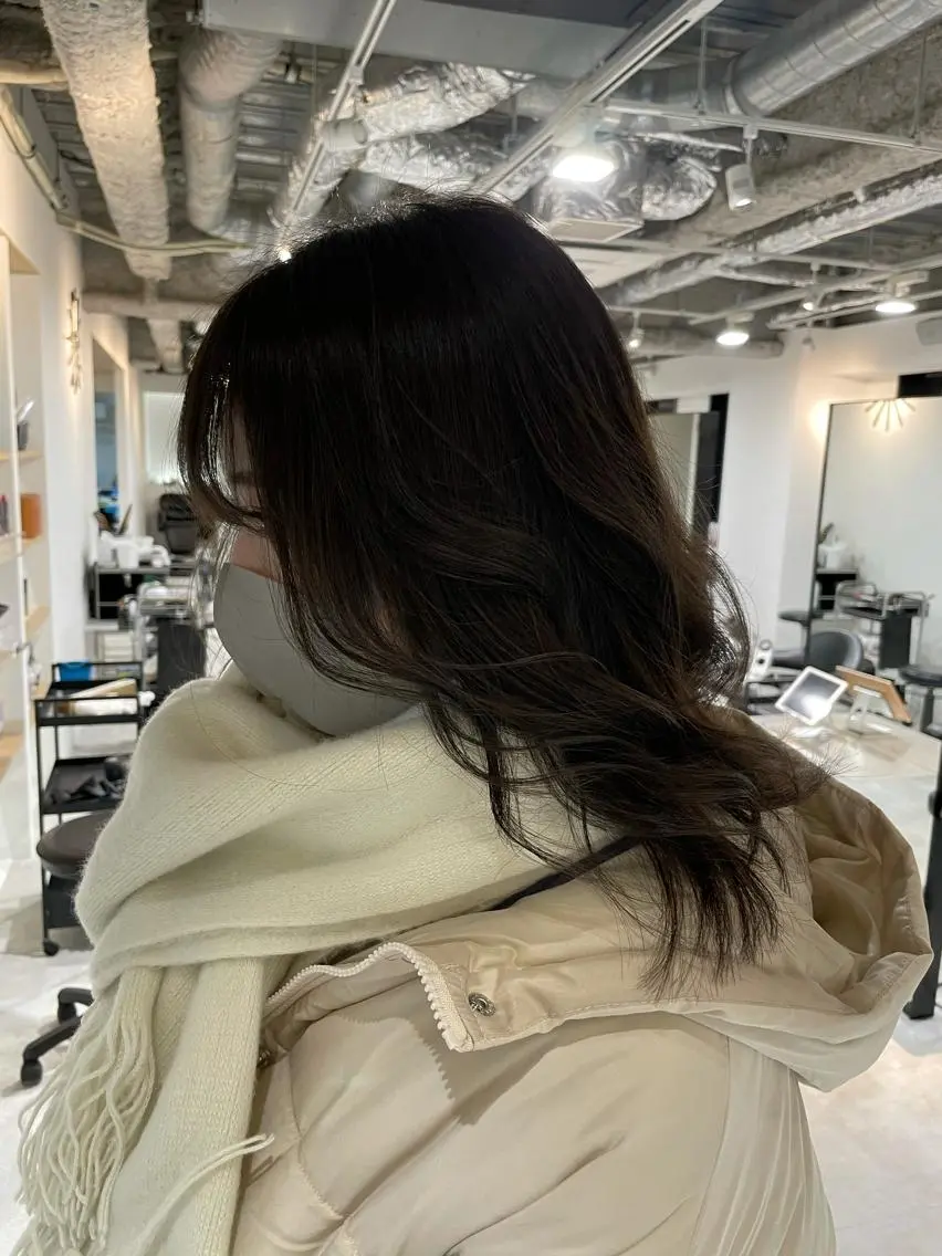 ミディアム 松本 翔吾のヘアスタイル