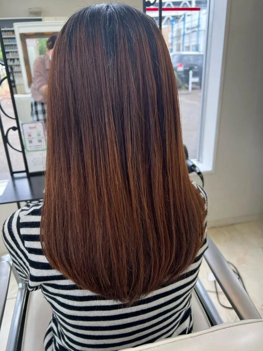ロング Rapt.HAIR 中村 知里のヘアスタイル