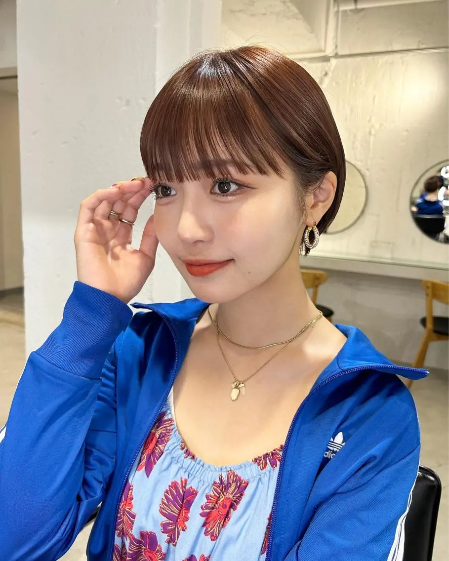 ショート ショートヘア ❤️ショートカット ・顔周りカット❤️のヘアスタイル