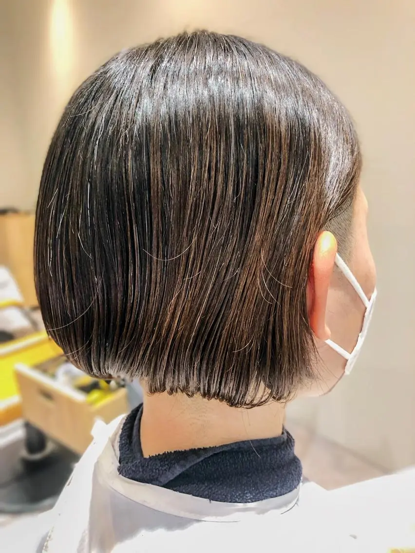 ショート ボブ CAFNE ✂︎のヘアスタイル