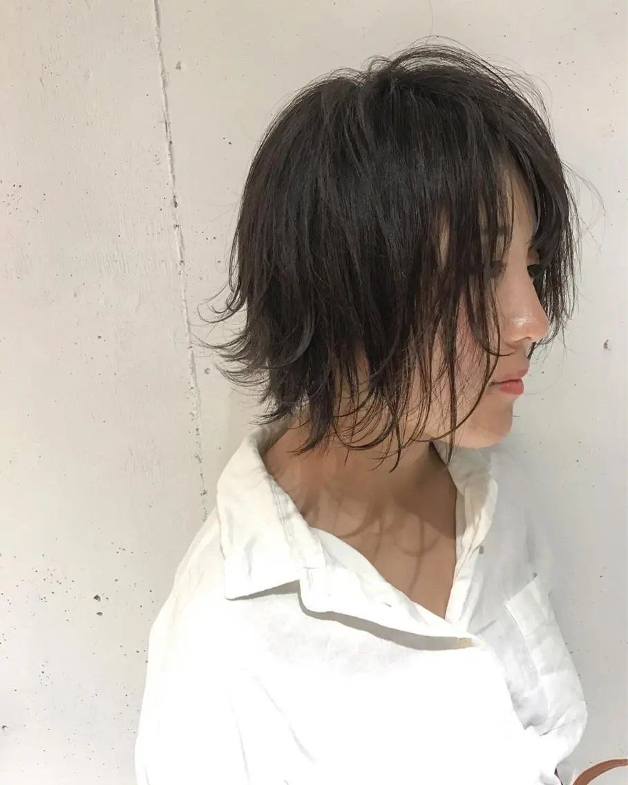 ショート ショートヘア 韓国ヘア 山本勝志のヘアスタイル