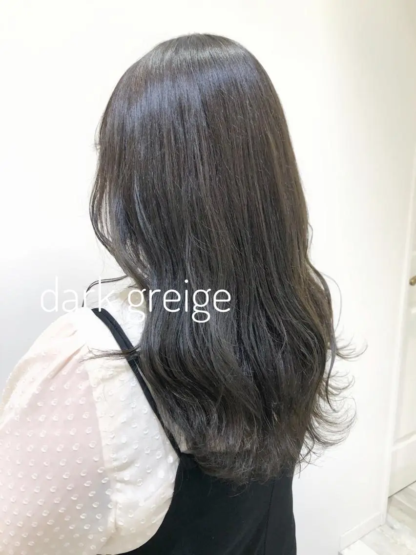 ロング カラー 大平 美沙のヘアスタイル
