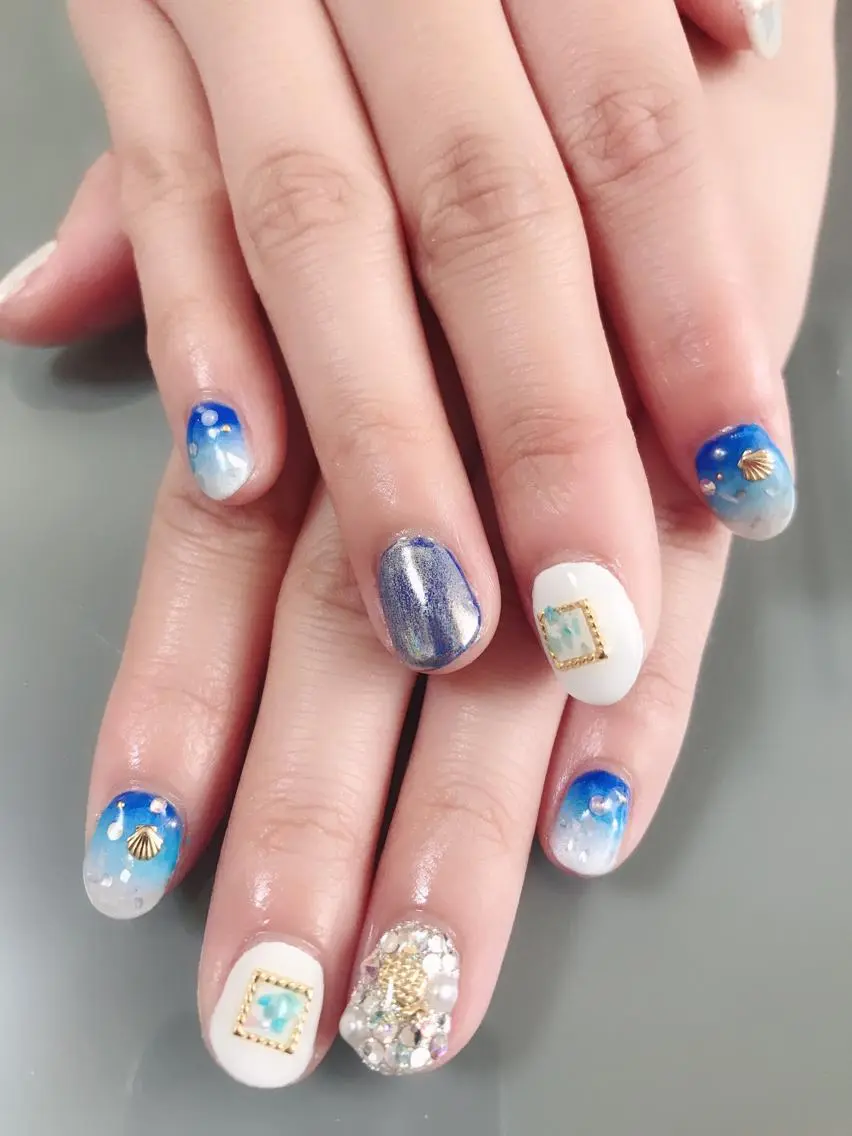 ネイル 持ち込み ハンドネイル Masuko Yasukaのネイルデザイン