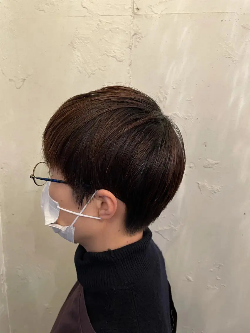ショート ショートレイヤー レイヤーカット ショートヘア 桐原 竜也のヘアスタイル