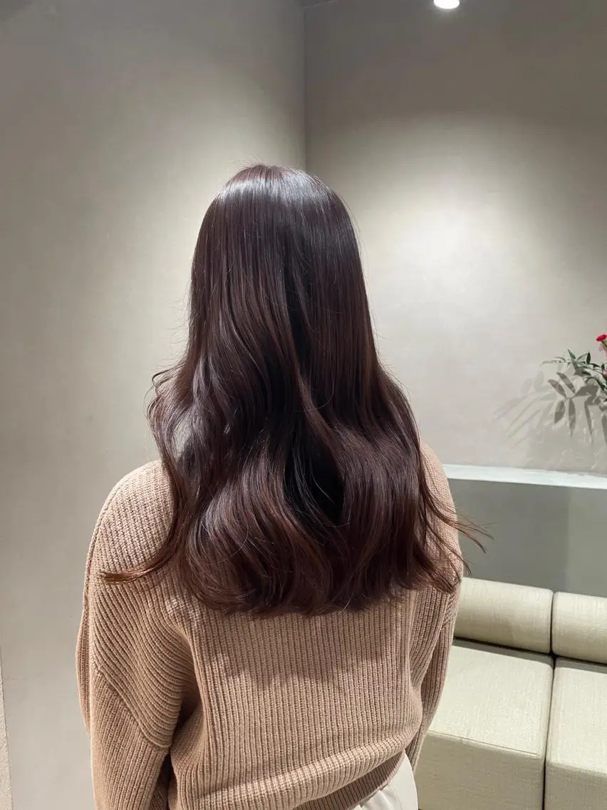 ロング ミディアムヘア Chifumiのヘアスタイル