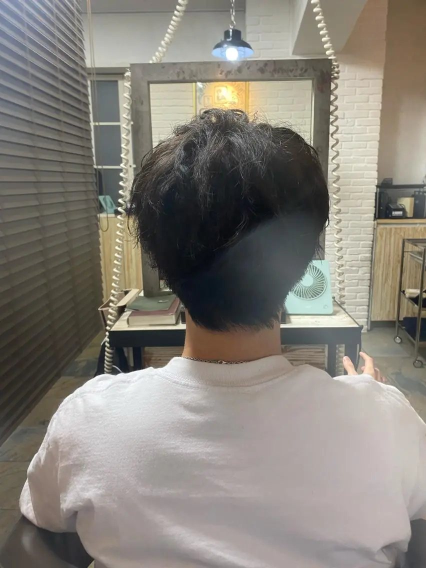 ショート カット パーマ 🌞メンズパーマ ONOE💈のヘアスタイル