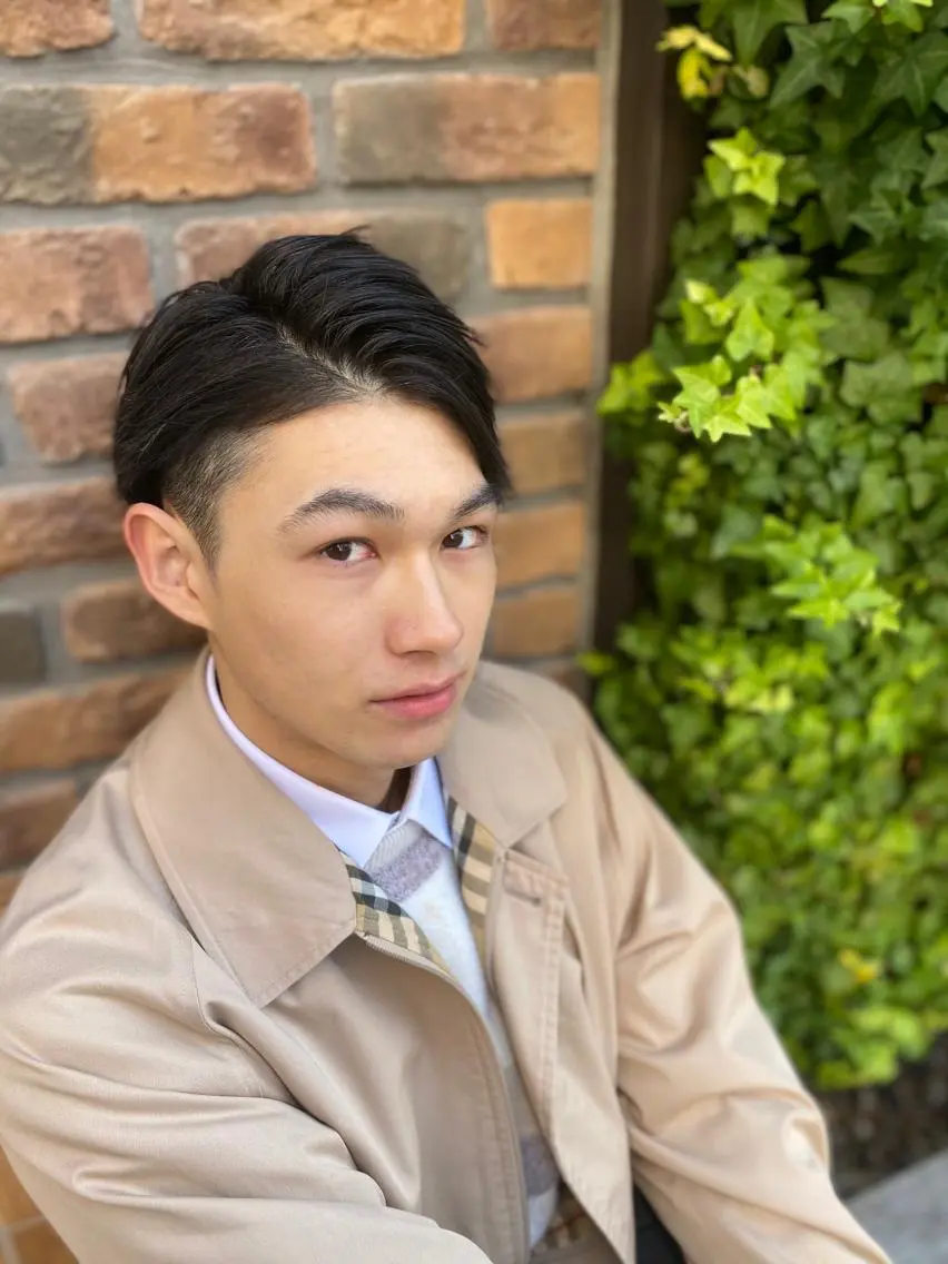メンズ メンズ就活ヘア ツーブロック shell 吉祥寺 加藤慎二のヘアスタイル