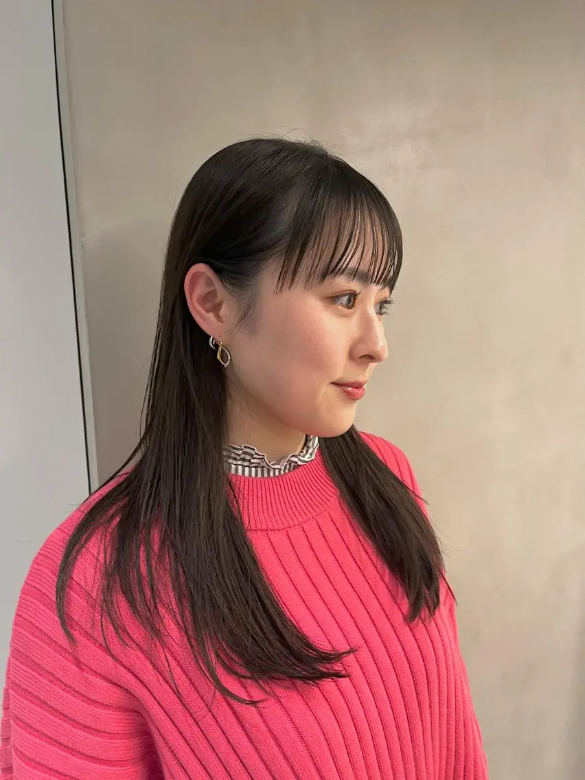 ロング カラー 🪞透け感&韓国ヘア 🪞honokaのヘアスタイル
