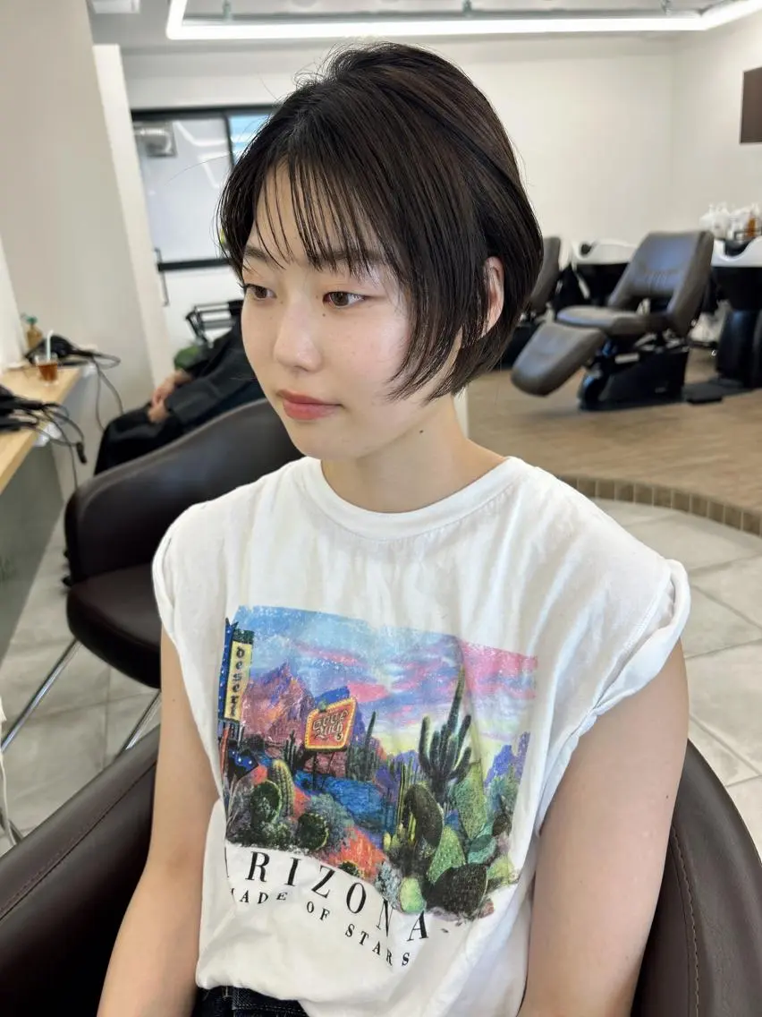 ショート カラー ヘアアレンジ カット ヘアカラー トリートメント 【代表】 たき〜のヘアスタイル