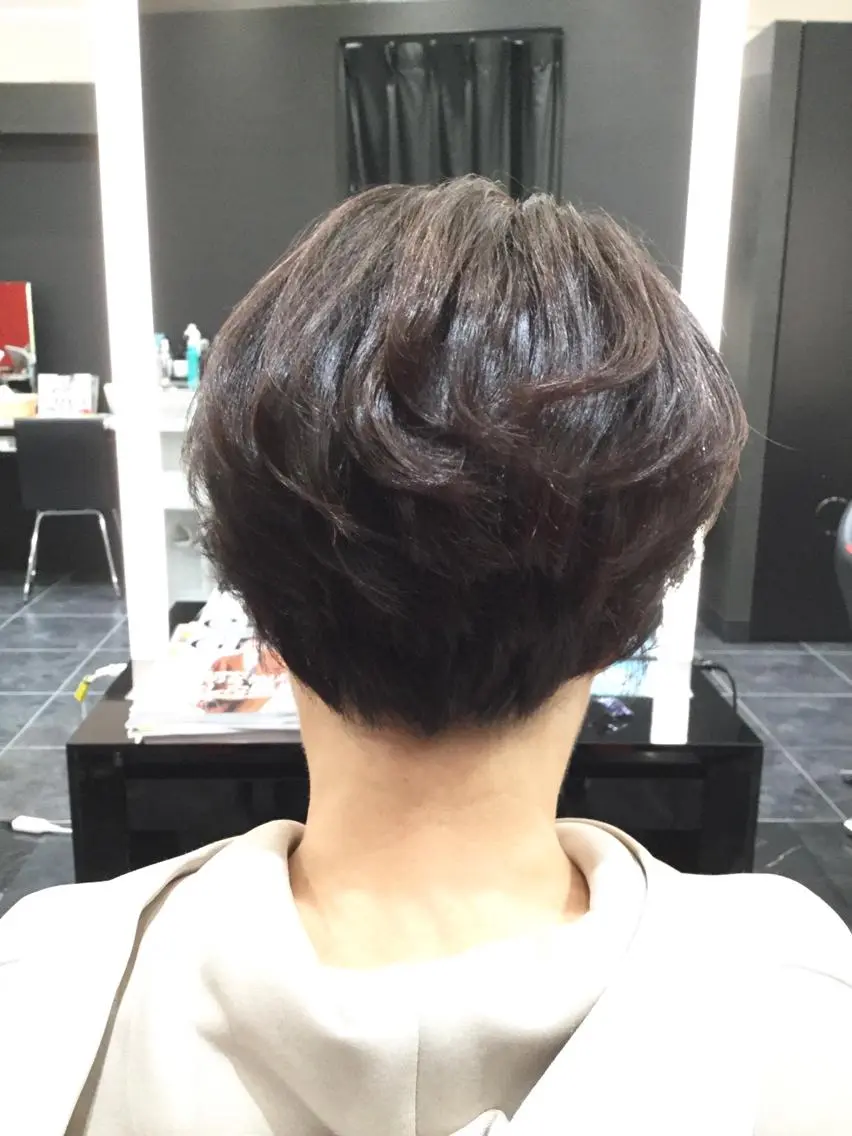 ショート Annon プライベートサロンのヘアスタイル