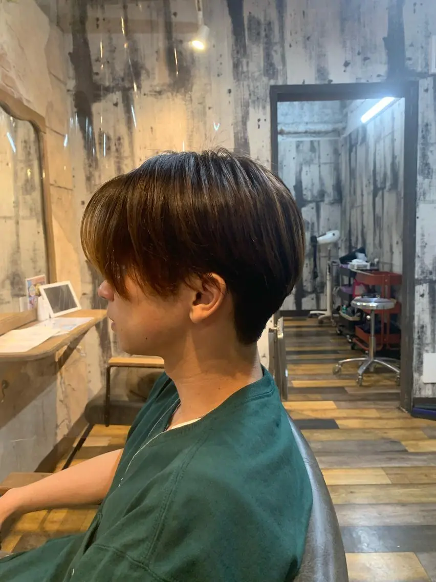 ショート メンズ repose日本橋 室町のヘアスタイル