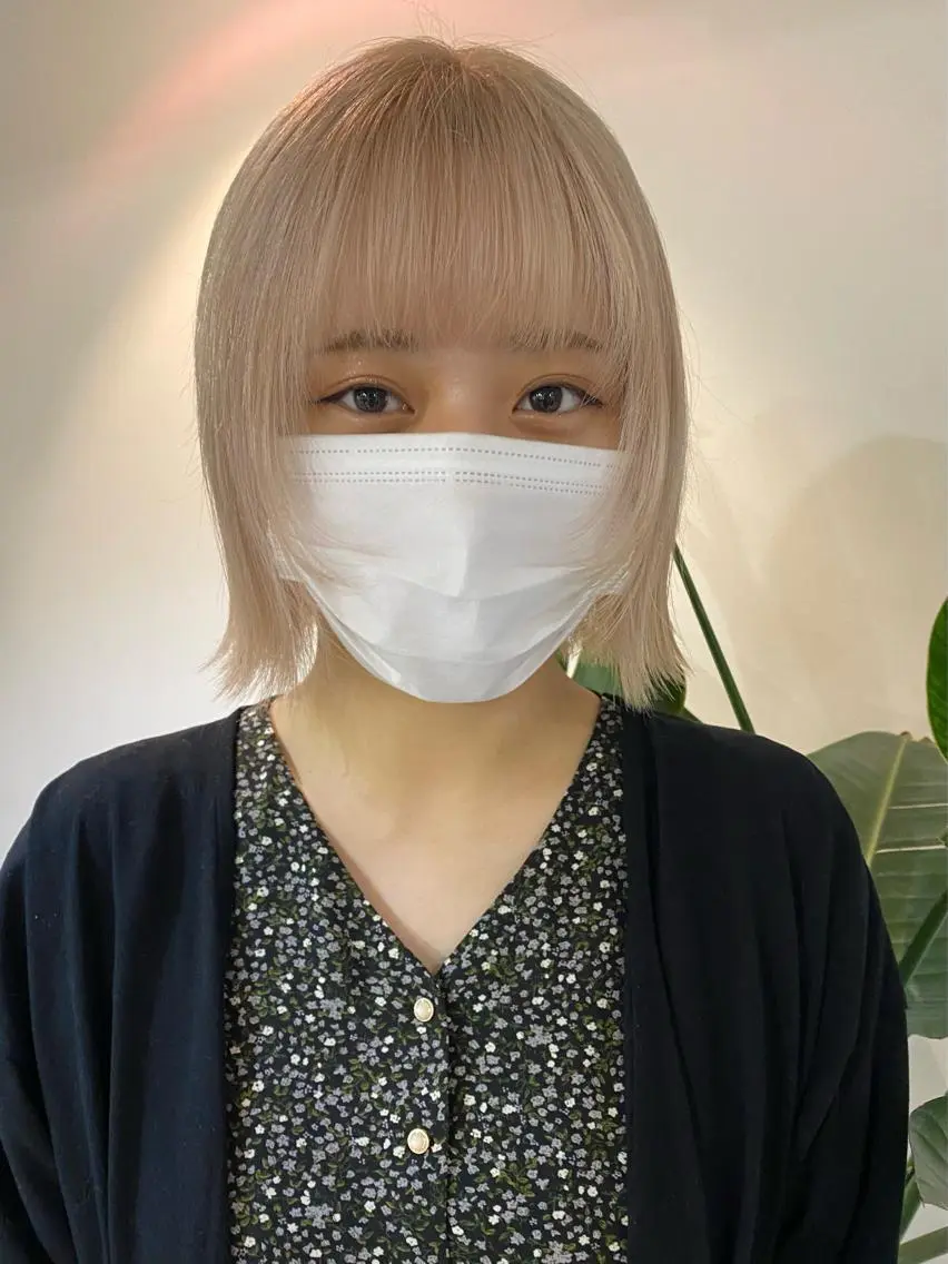 ショート ヘアカラー maeda yumiのヘアスタイル