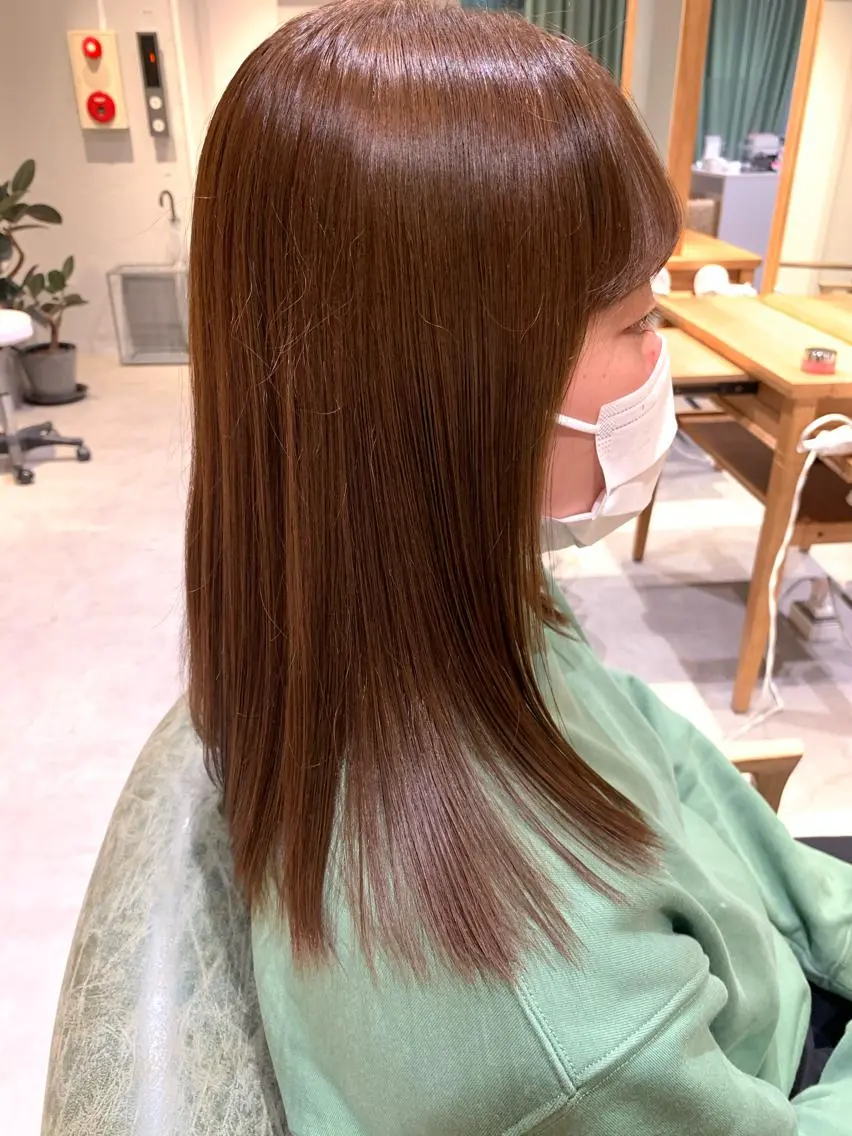 ロング カラー RISAKO レイヤーカット🎀のヘアスタイル