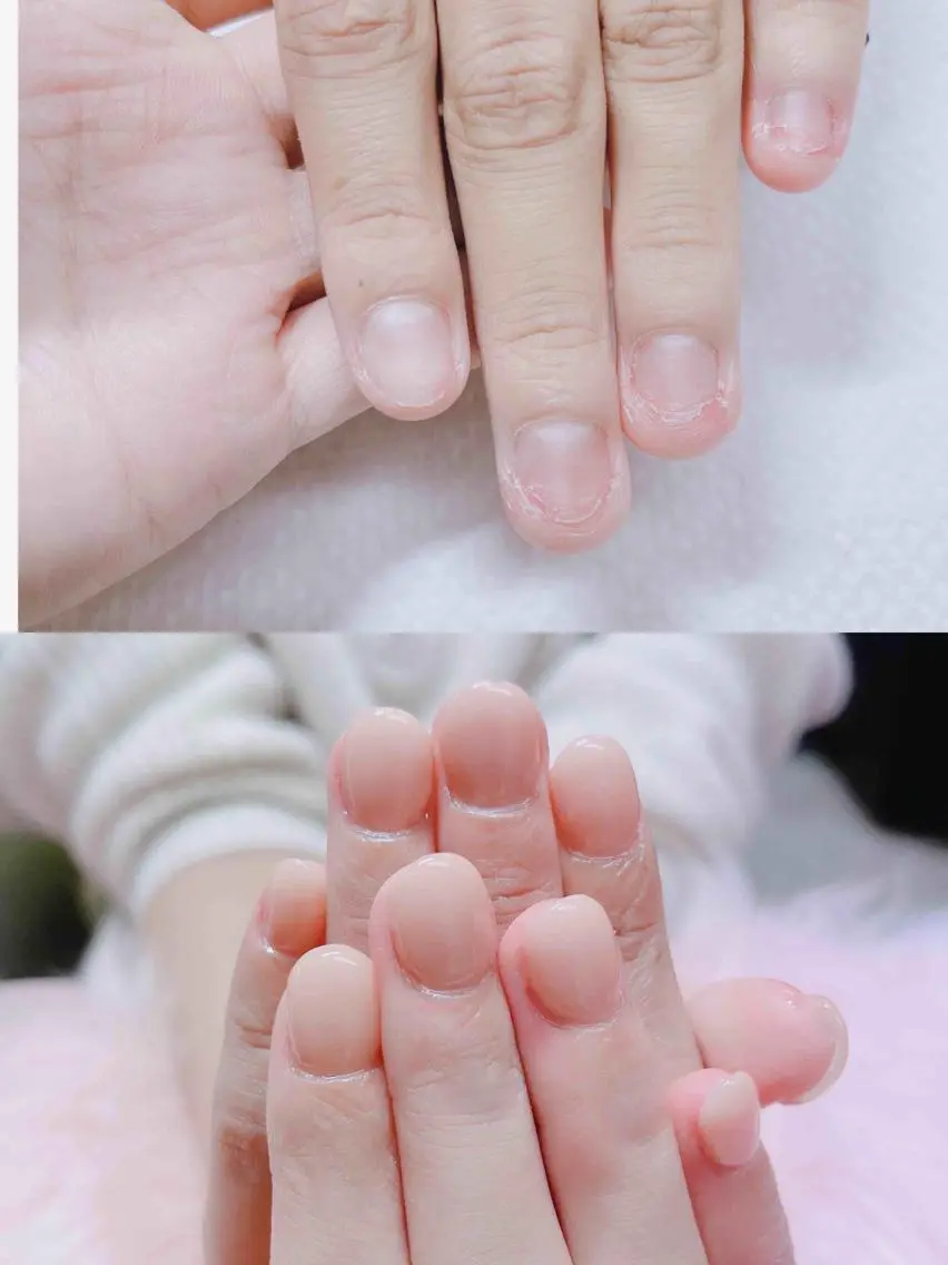 ネイル ハンドネイル MoonNail ユリ🌸のネイルデザイン