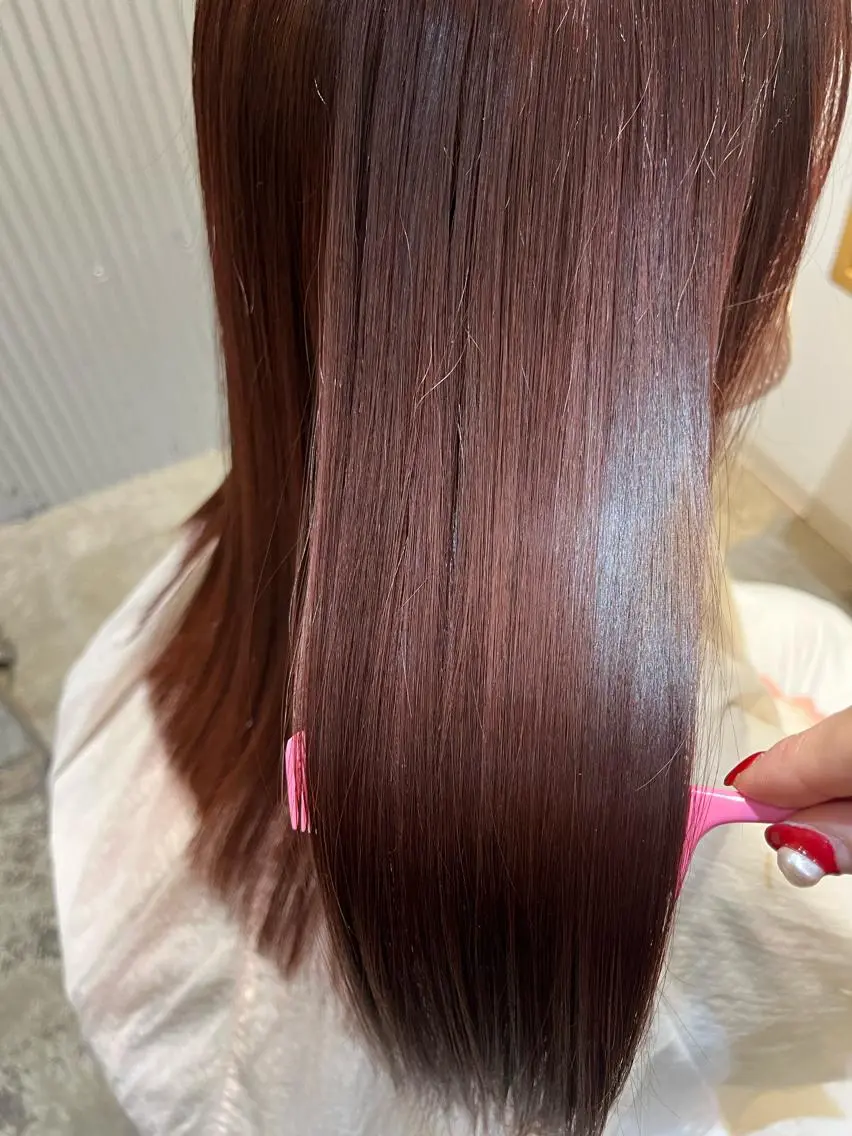 セミロング ハイトーン🎀 MIYU💖のヘアスタイル