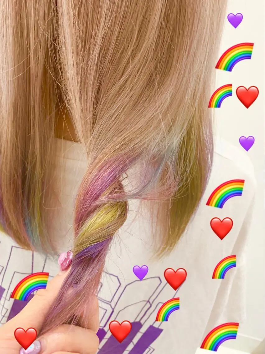 ミディアム カラー 新宿駅近♡個室 ♡関口三都季🌜のヘアスタイル