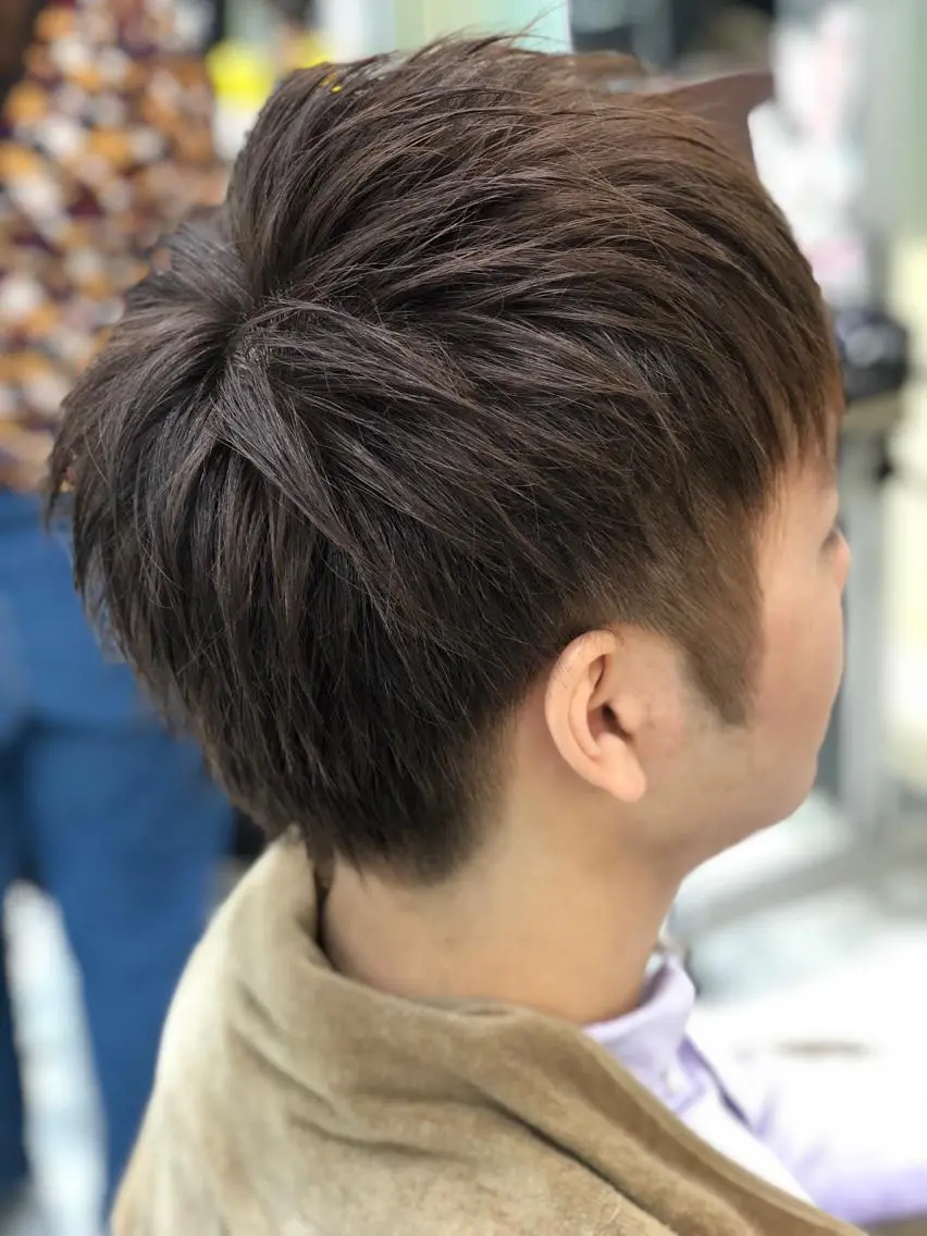 ショート メンズ 前田 朋樹のヘアスタイル