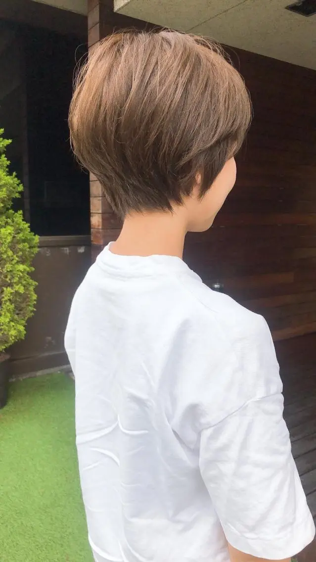 ショート カラー creep hair nozomiのヘアスタイル
