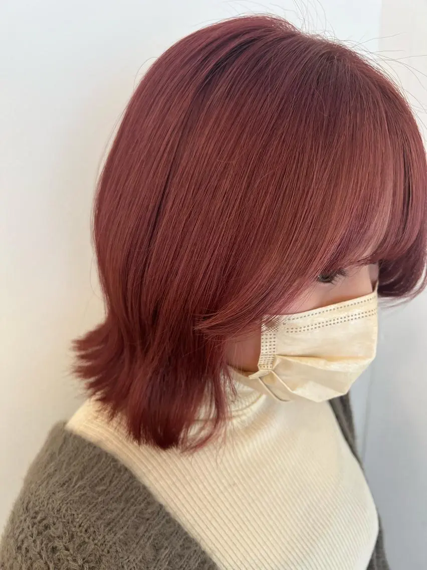 ミディアム カラー Ofhair 柴田咲喜のエステ・リラクイメージ