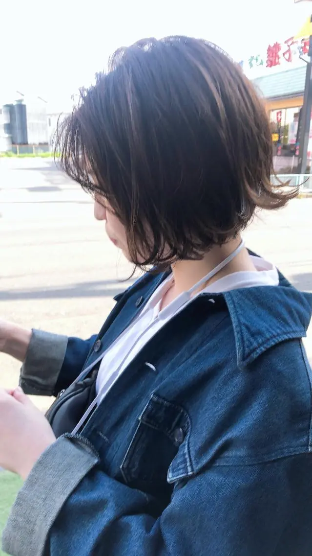 ショート カラー creep hair nozomiのヘアスタイル