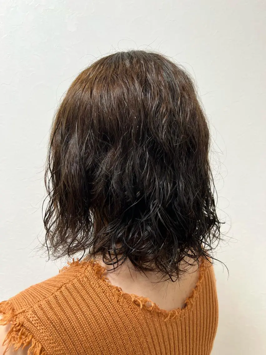 パーマ 小谷野 翔夢偉のヘアスタイル