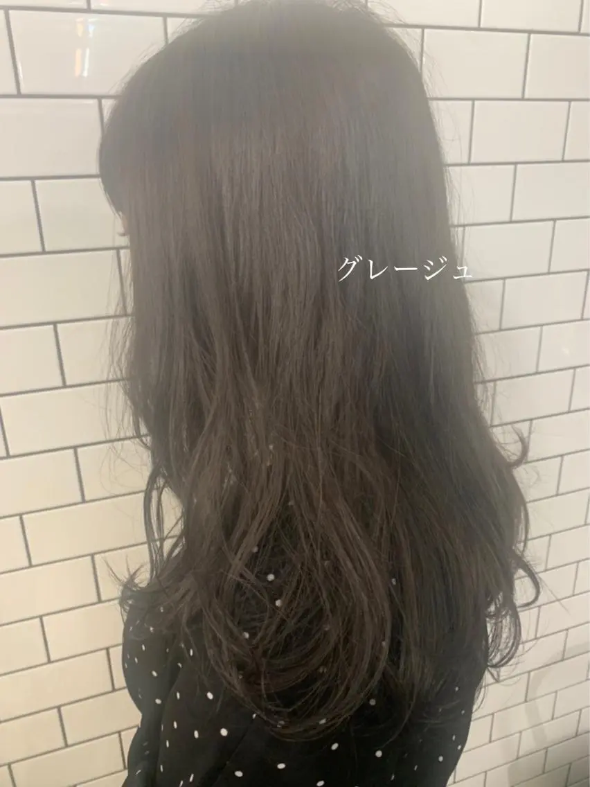 カラー ヘアカラー トリートメント ヘッドスパ ヘアセット 透明感カラー/ レイヤー🤎mamiのヘアスタイル