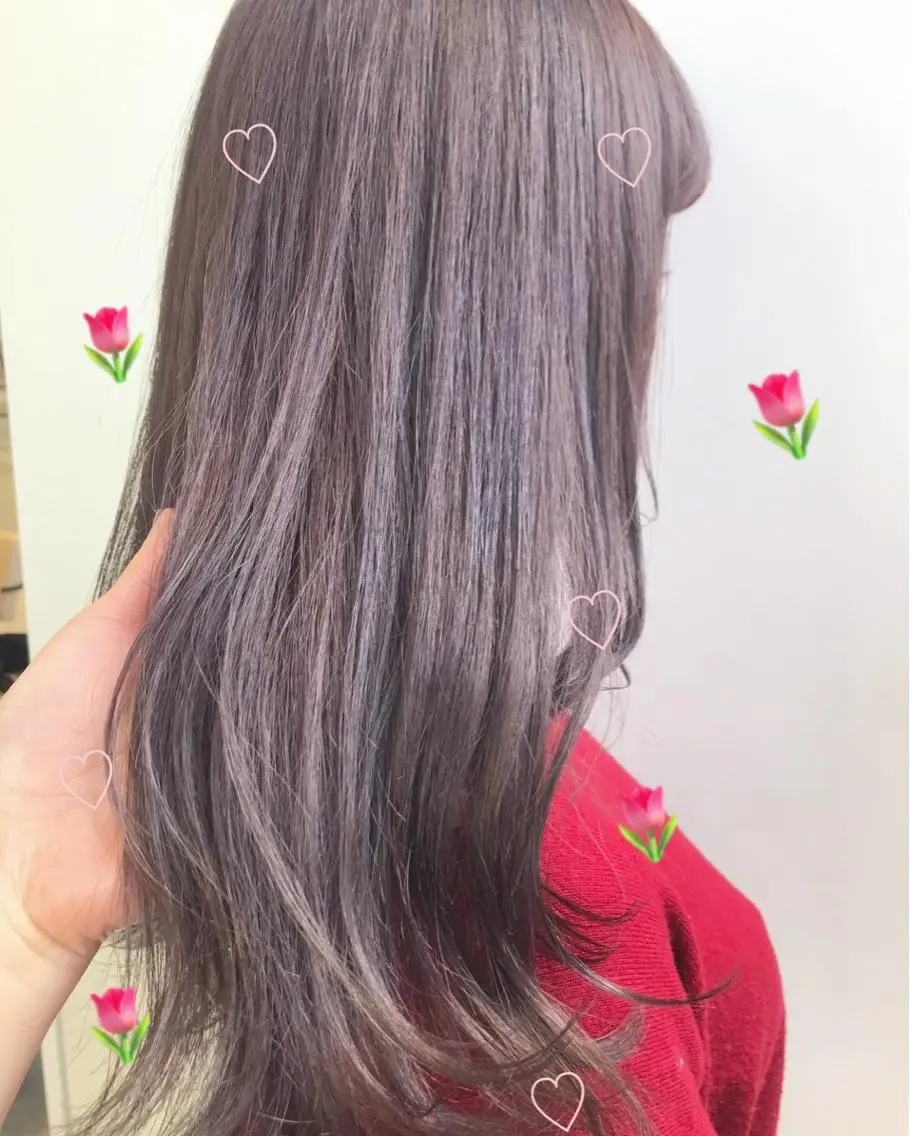 カラー ピンクカラー ヘアカラー エクステ 新宿駅近♡個室 ♡関口三都季🌜のヘアスタイル