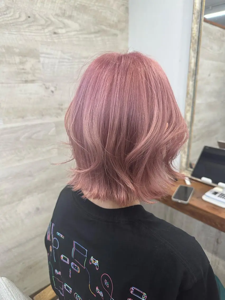 セミロング カラー カット ヘアカラー トリートメント ブリーチ koheiのヘアスタイル