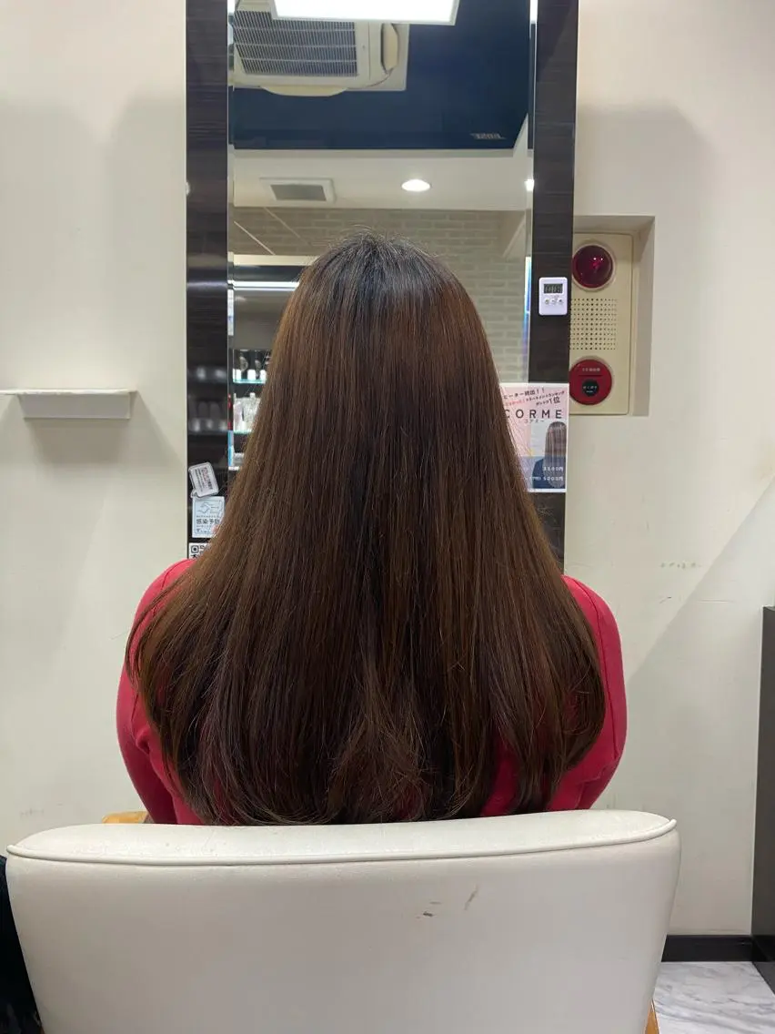 ロング レイヤーカット シャギー 目黒 碧人のヘアスタイル