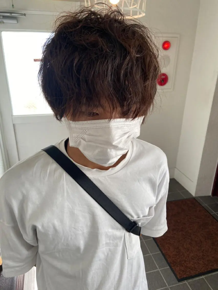 ショート カラー パーマ ヘアアレンジ メンズ キッズ ネイル マツエク・マツパ 子どものヘアアレンジ メンズバレイヤージュ メンズハイライト メンズインナーカラー メンズ韓国風 久木原 ゆりのヘアスタイル