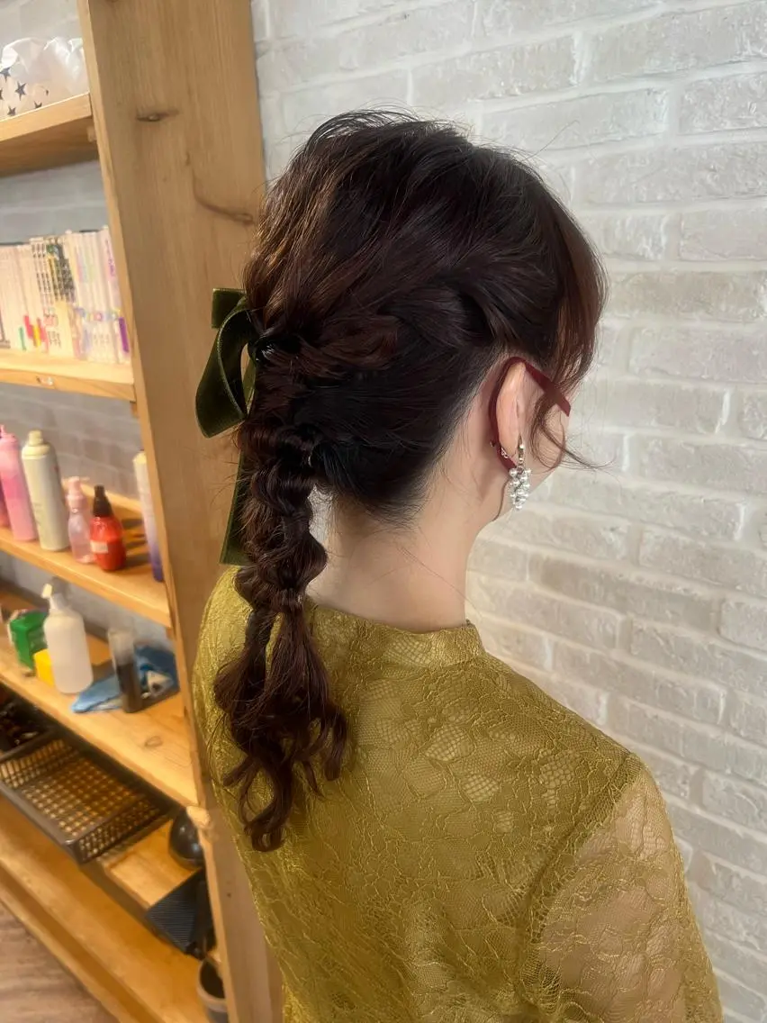 ロング ヘアアレンジ Topstylist YUKIのヘアスタイル