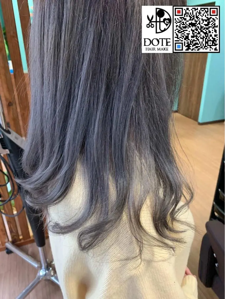 ロング カラー トリートメント 薬師寺 優のヘアスタイル