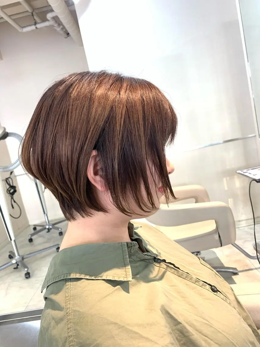 ショート ショートボブ ボブ ショートヘア トリートメント 本田 卓也のヘアスタイル