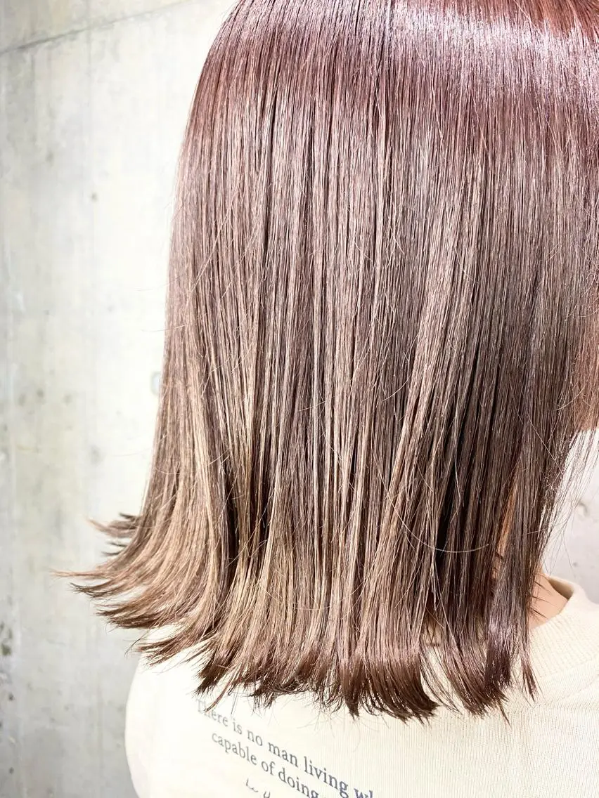 ミディアム カラー 再現性No.1ヘア ごーた立川のヘアスタイル