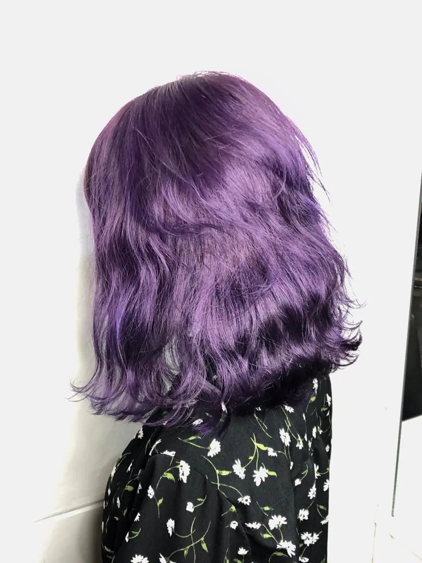 ミディアム カラー 【艶髪×韓国風】 毛流れ職人 RYOのヘアスタイル