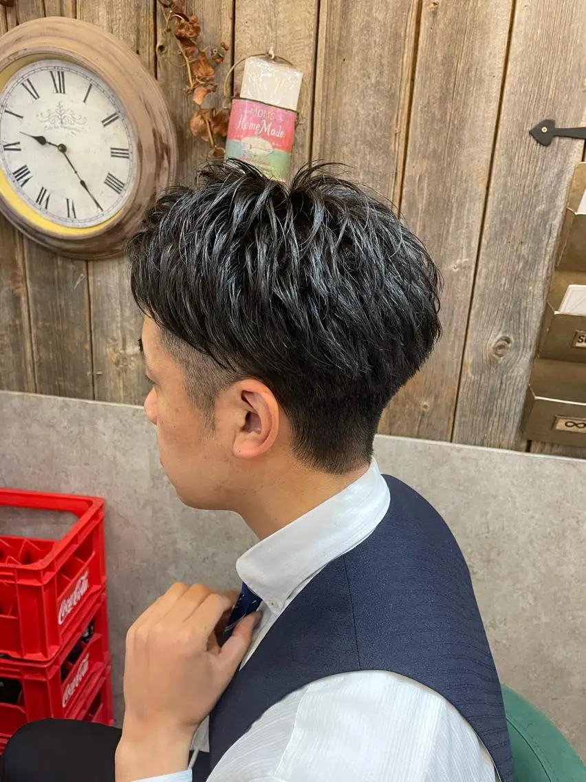 ショート メンズ 小田 聖也のヘアスタイル