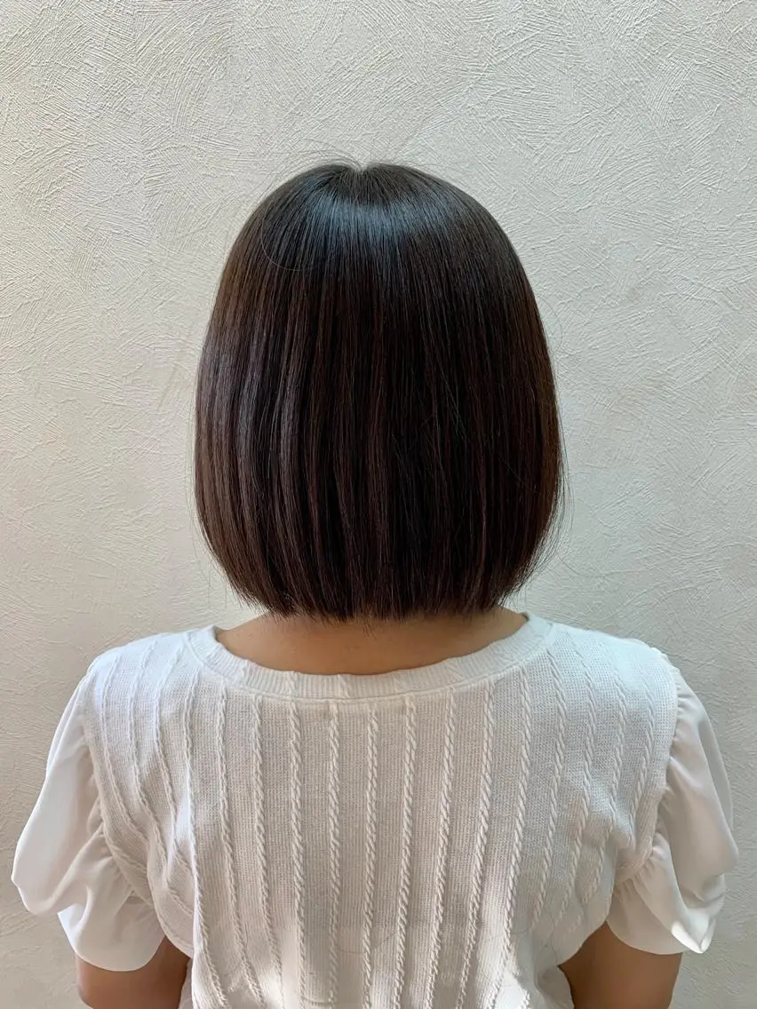 ショート ボブ 加藤 産休につき8月末までのヘアスタイル