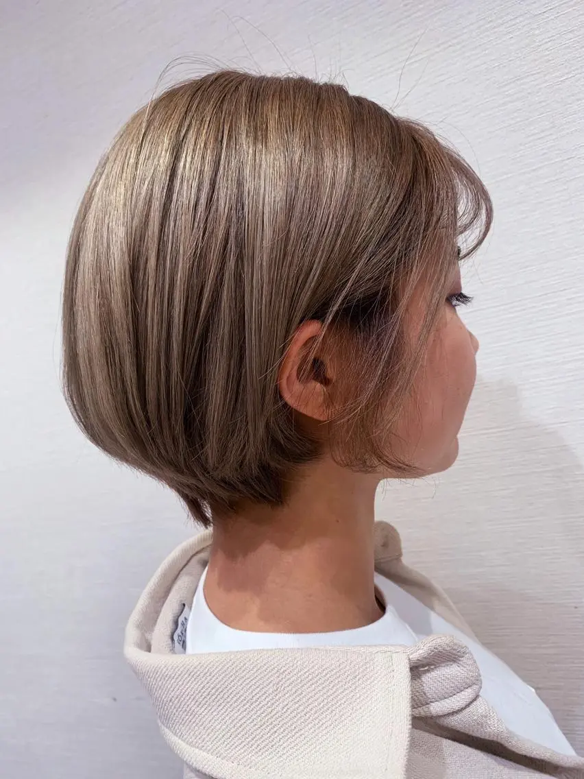 ショート カラー ヘアカラー トリートメント REM【阿佐ヶ谷】 MEGUのヘアスタイル