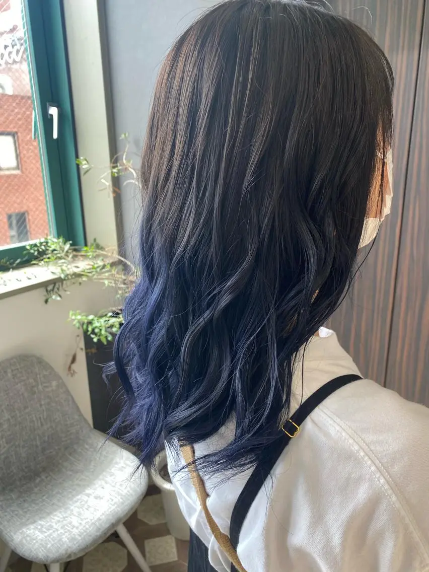 セミロング カラー jill by gisel＿のヘアスタイル