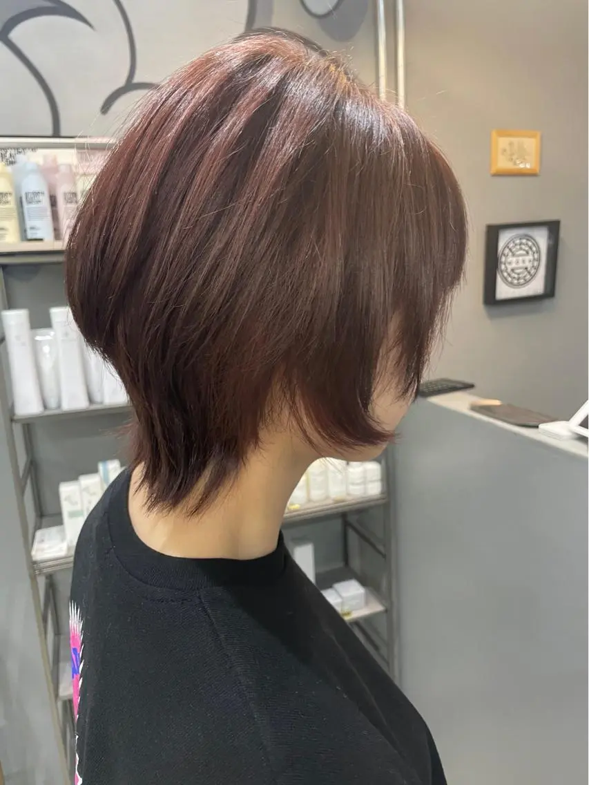 ショート カラー メンズ専門サロン wokeのヘアスタイル