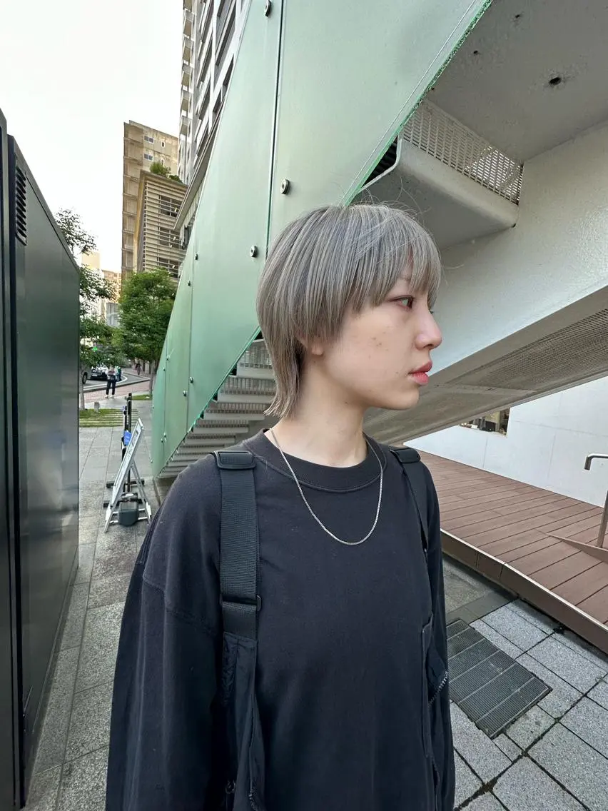 ショート ショートヘア ウルフカット カット ヘアカラー トリートメント Musiiik hairのヘアスタイル