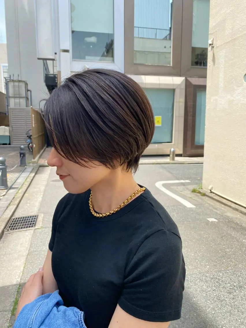 ショート ハンサムショート ショートヘア カット トリートメント 吉武 茂暉のヘアスタイル