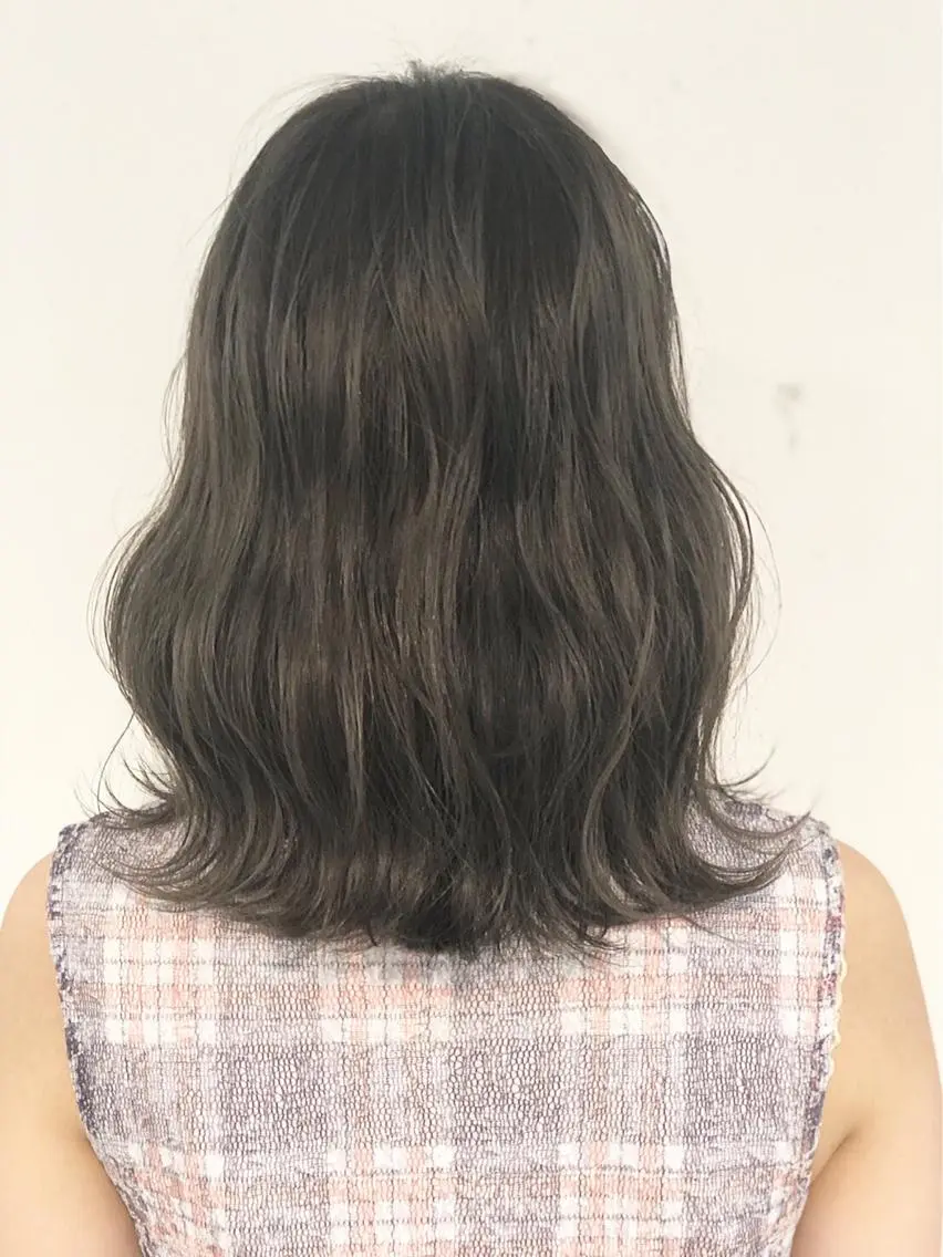 ミディアム パープルカラー 🌱初夏の透け感カ ラー🌱HIDEKAのヘアスタイル