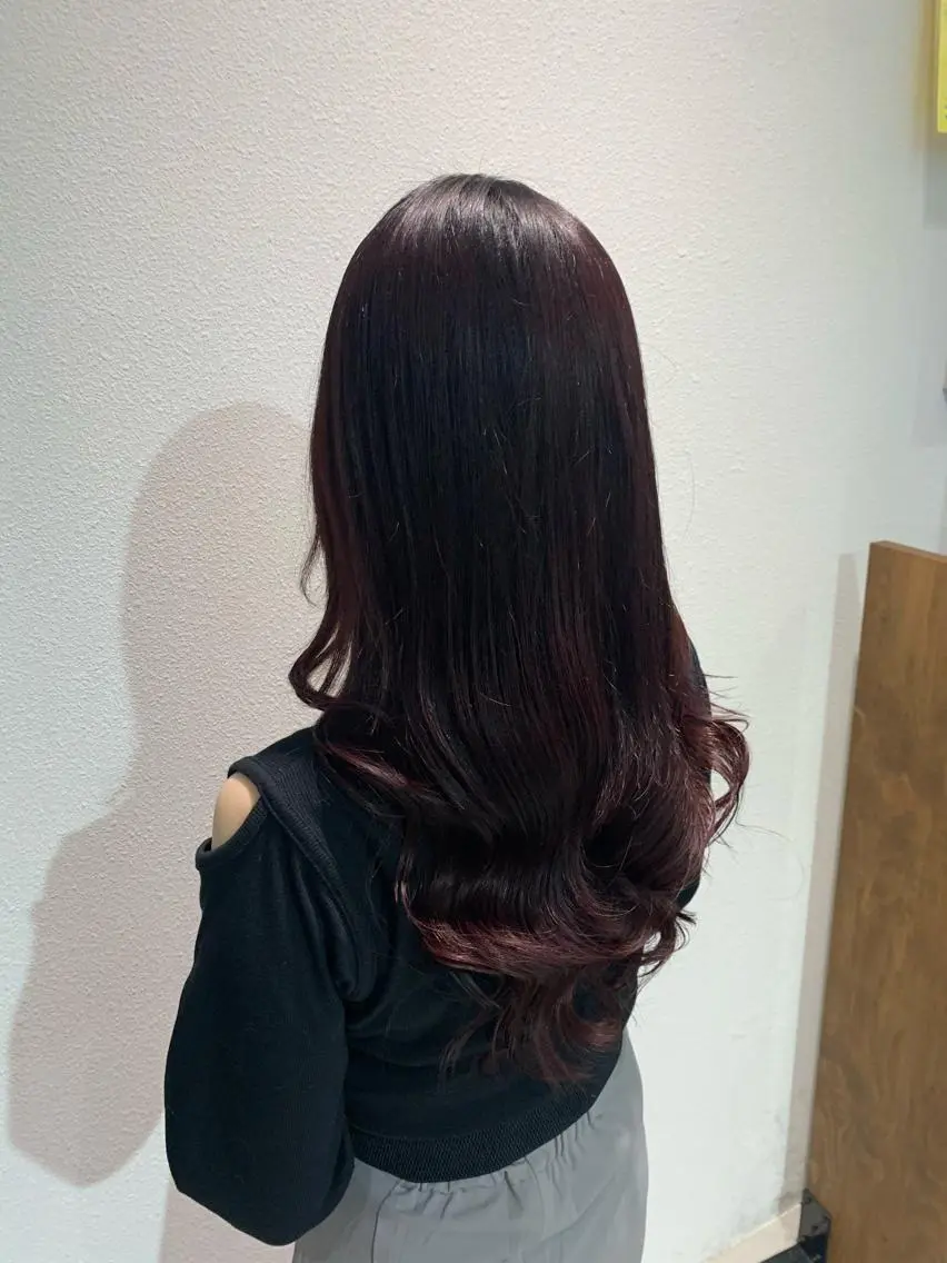 ロング カラー ヘアカラー 渡邊 陽大のヘアスタイル