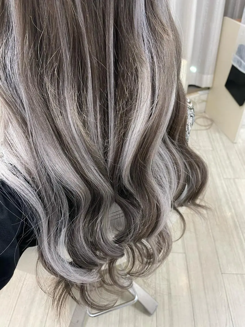 ロング エクステ ANKH CROSS 🦋mako🦋のヘアスタイル