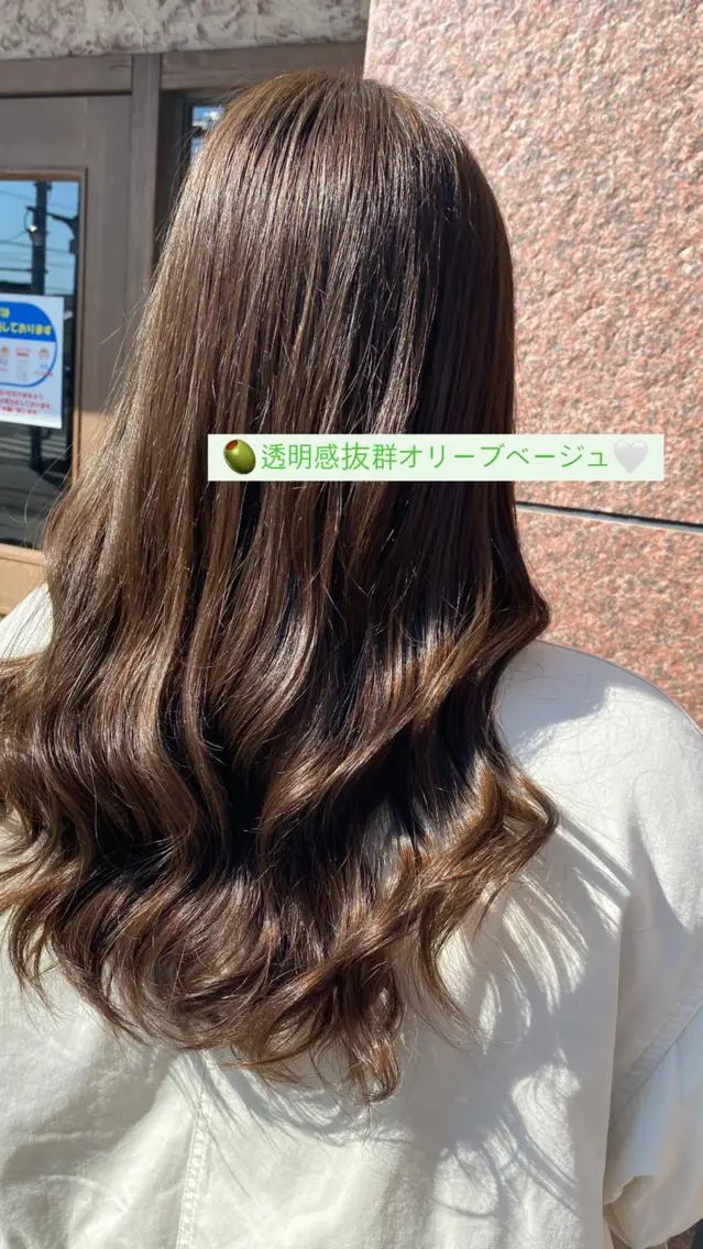ミディアム ♡🎀垢抜け透明感 カラーaomi🐇♡のヘアスタイル