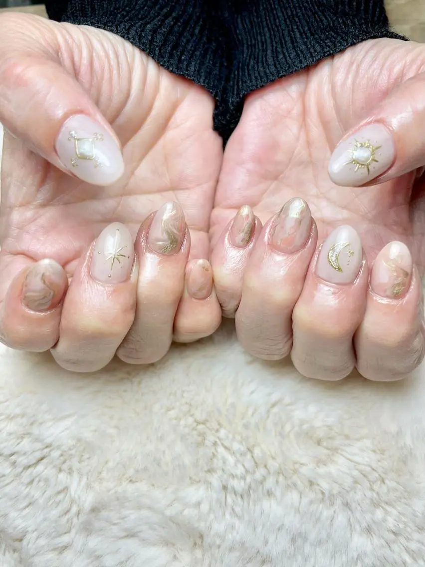 ネイル ハンドネイル ハンドケア 岩山 直子のネイルデザイン