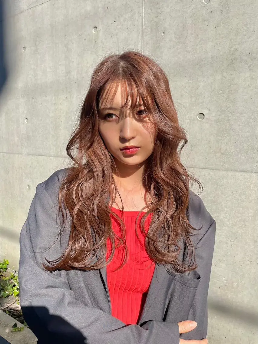 ロング カラー カット ヘアカラー トリートメント 💚Forest Mirror💚のヘアスタイル