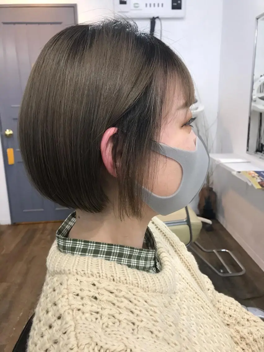 ショート ボブ 宮本 祥生のヘアスタイル