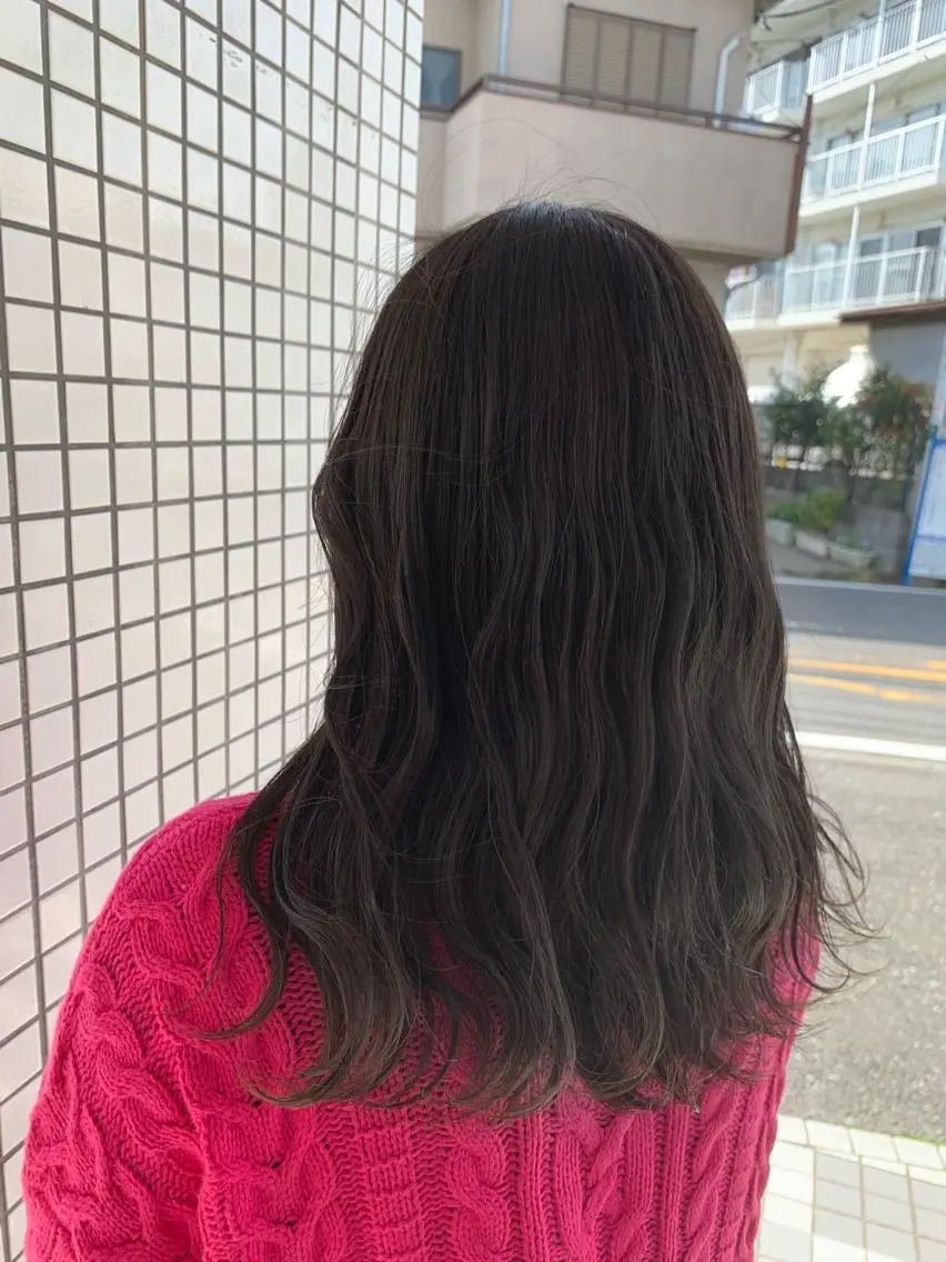 カラー バレイヤージュ ブリーチ ケアブリーチ 透明感カラー ダブルカラー 🌷かわばた めい🌷のヘアスタイル